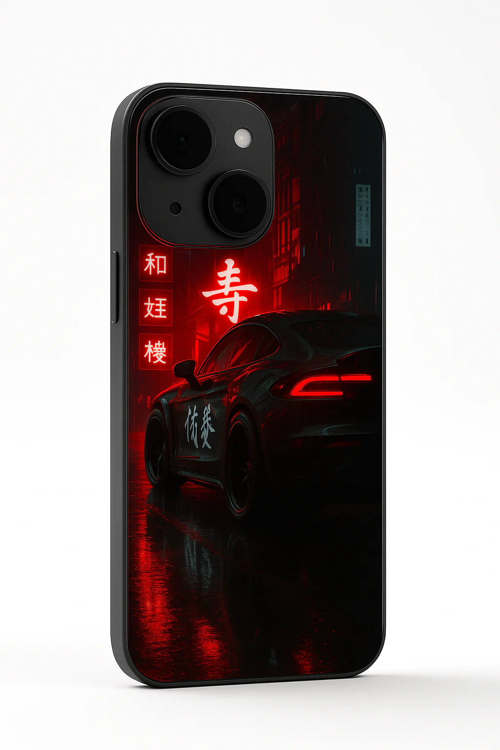 Aesthetic Car Focus Premium Glass Back Cover For iPhone 11-17 Models - Image 7