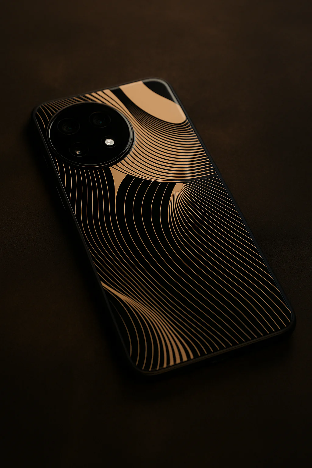 Aesthetic Swirls Premium Glass Back Cover For One Plus 13, 12, 11, 10, Nord Series - Image 7