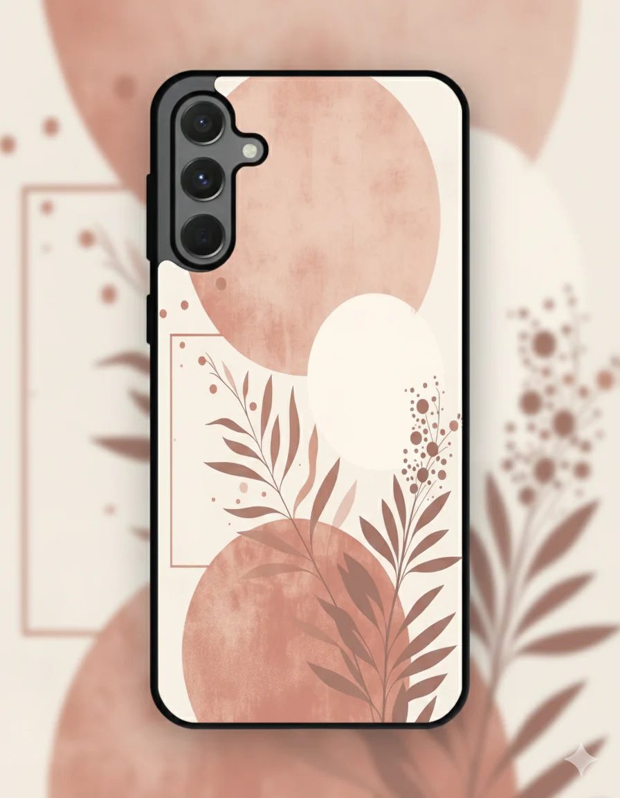 Blush Harmon Premium Glass Back Cover For Galaxy S, A, M & F Series - Image 11