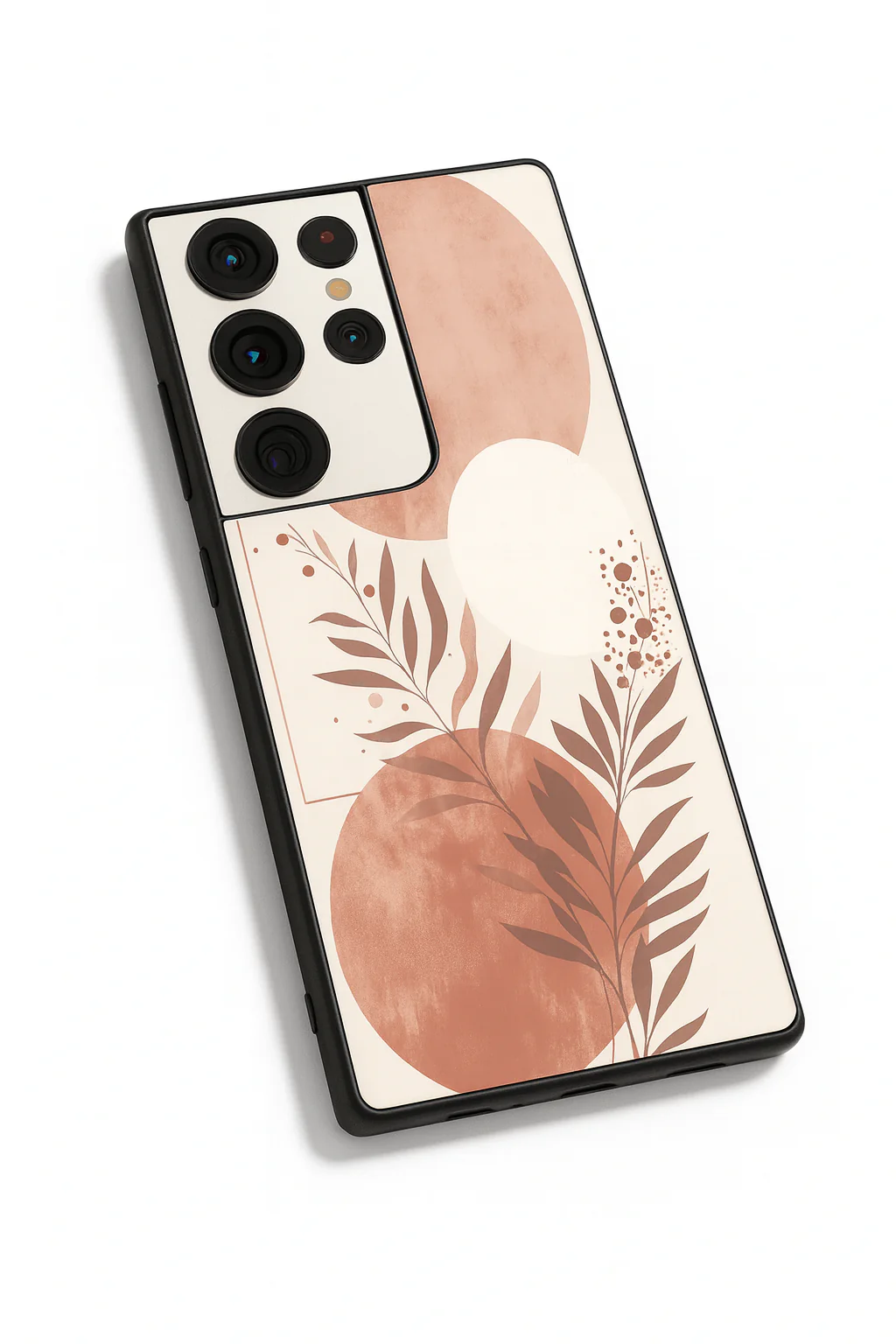 Blush Harmon Premium Glass Back Cover For Galaxy S, A, M & F Series - Image 3