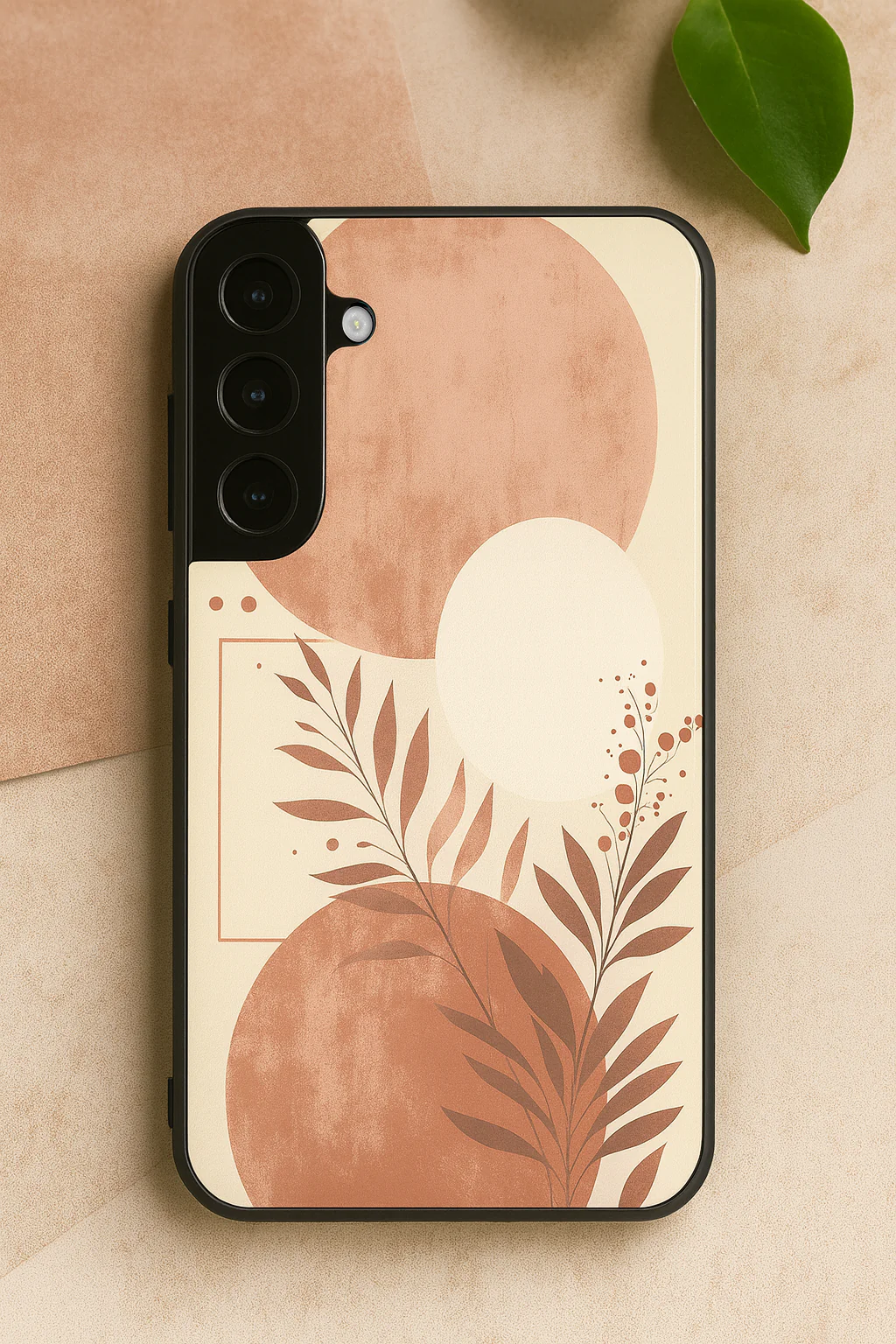 Blush Harmon Premium Glass Back Cover For Galaxy S, A, M & F Series - Image 8