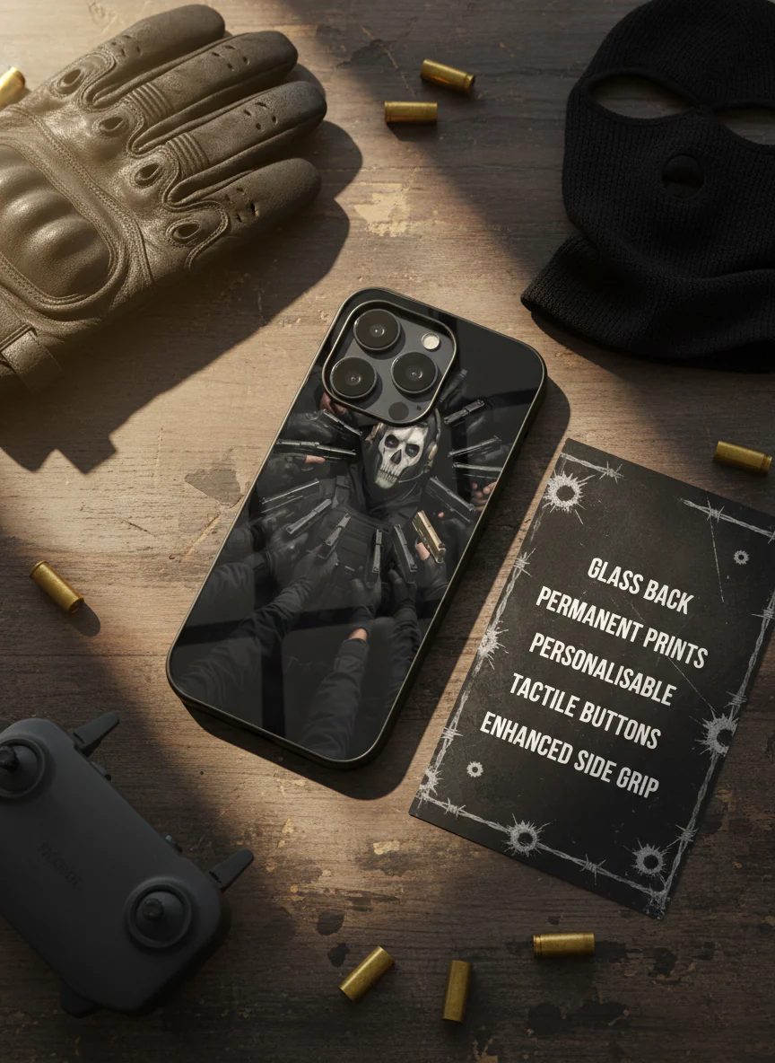 Bullet Crown Premium Glass Back Cover For iPhone 11-17 Models - Image 12