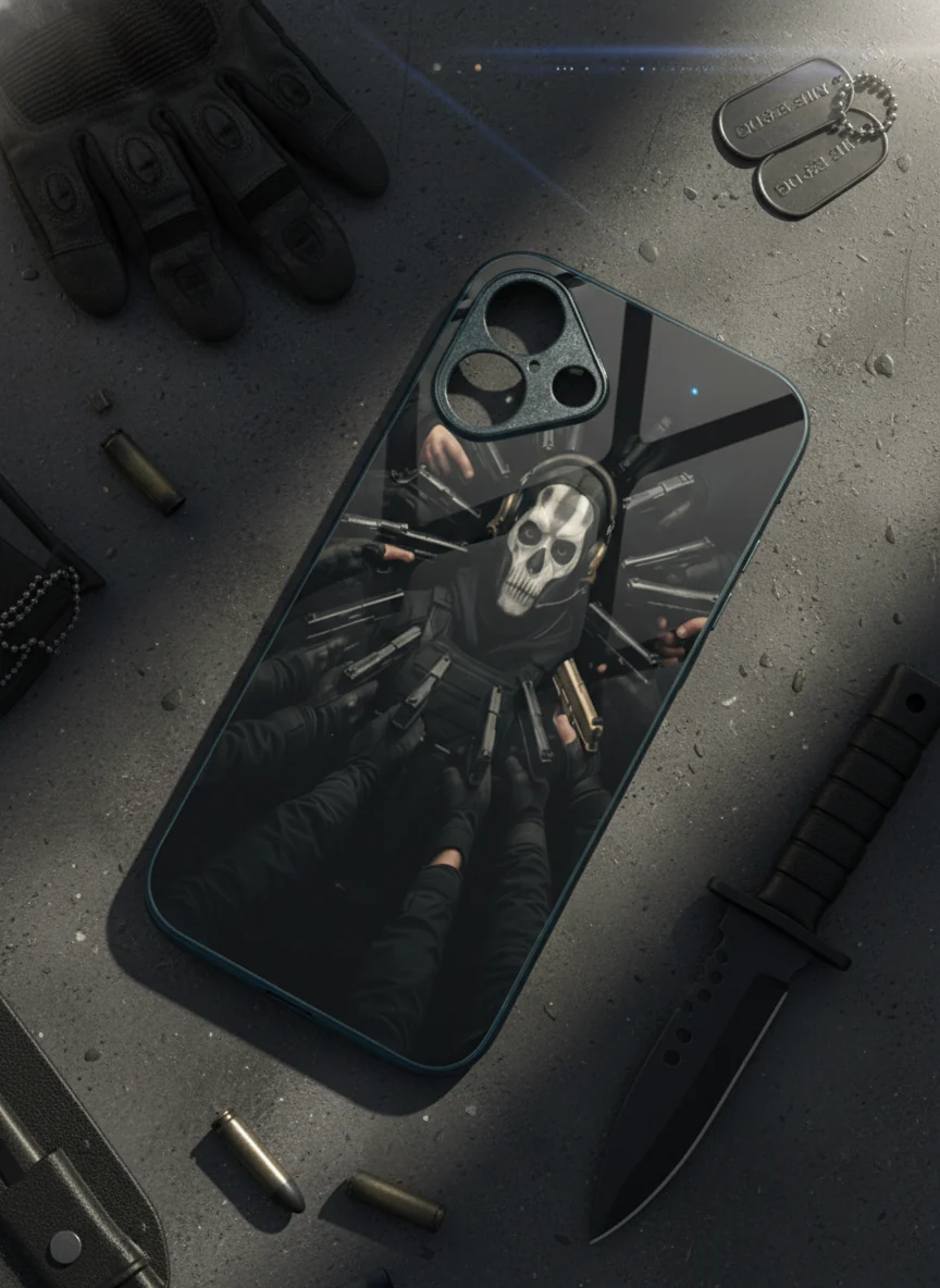 Bullet Crown Premium Glass Back Cover For iPhone 11-17 Models - Image 4