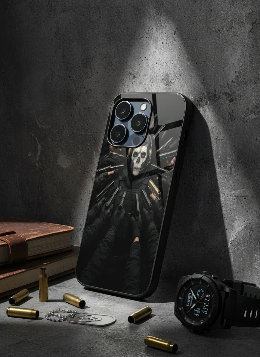 Bullet Crown Premium Glass Back Cover For iPhone 11-17 Models - Image 6