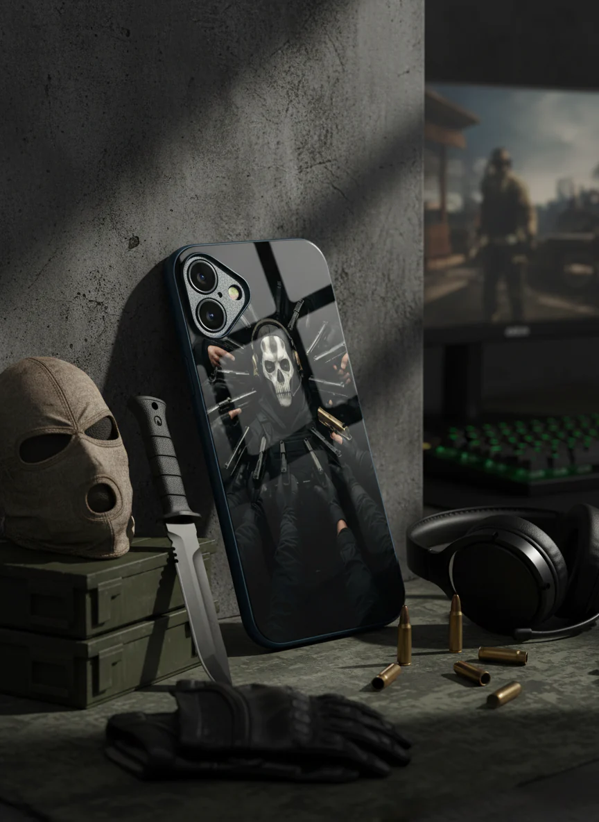 Bullet Crown Premium Glass Back Cover For iPhone 11-17 Models - Image 7