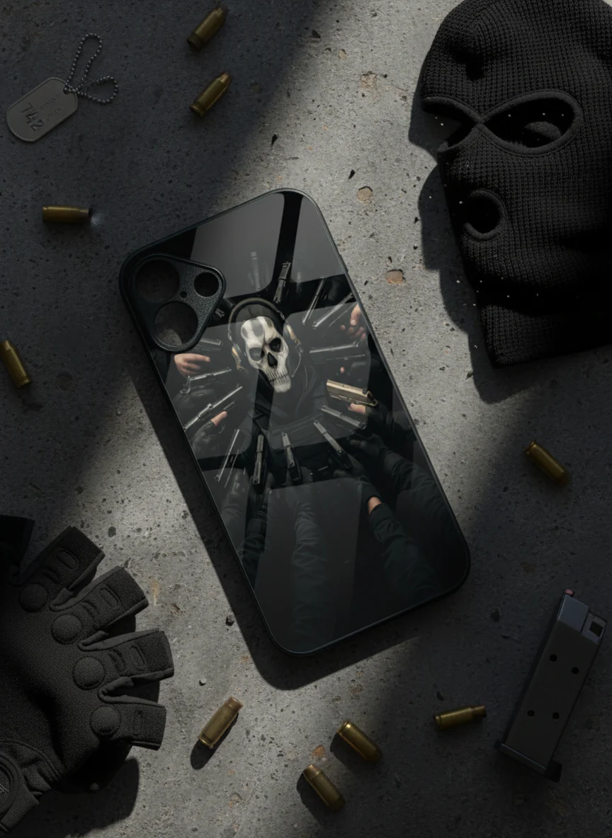 Bullet Crown Premium Glass Back Cover For iPhone 11-17 Models - Image 9