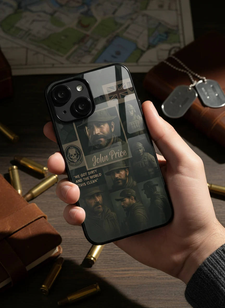 Captain’s Creed Premium Glass Back Cover For iPhone 11-17 Models - Image 15