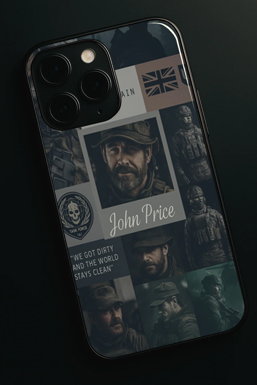 Captain’s Creed Premium Glass Back Cover For iPhone 11-17 Models - Image 18