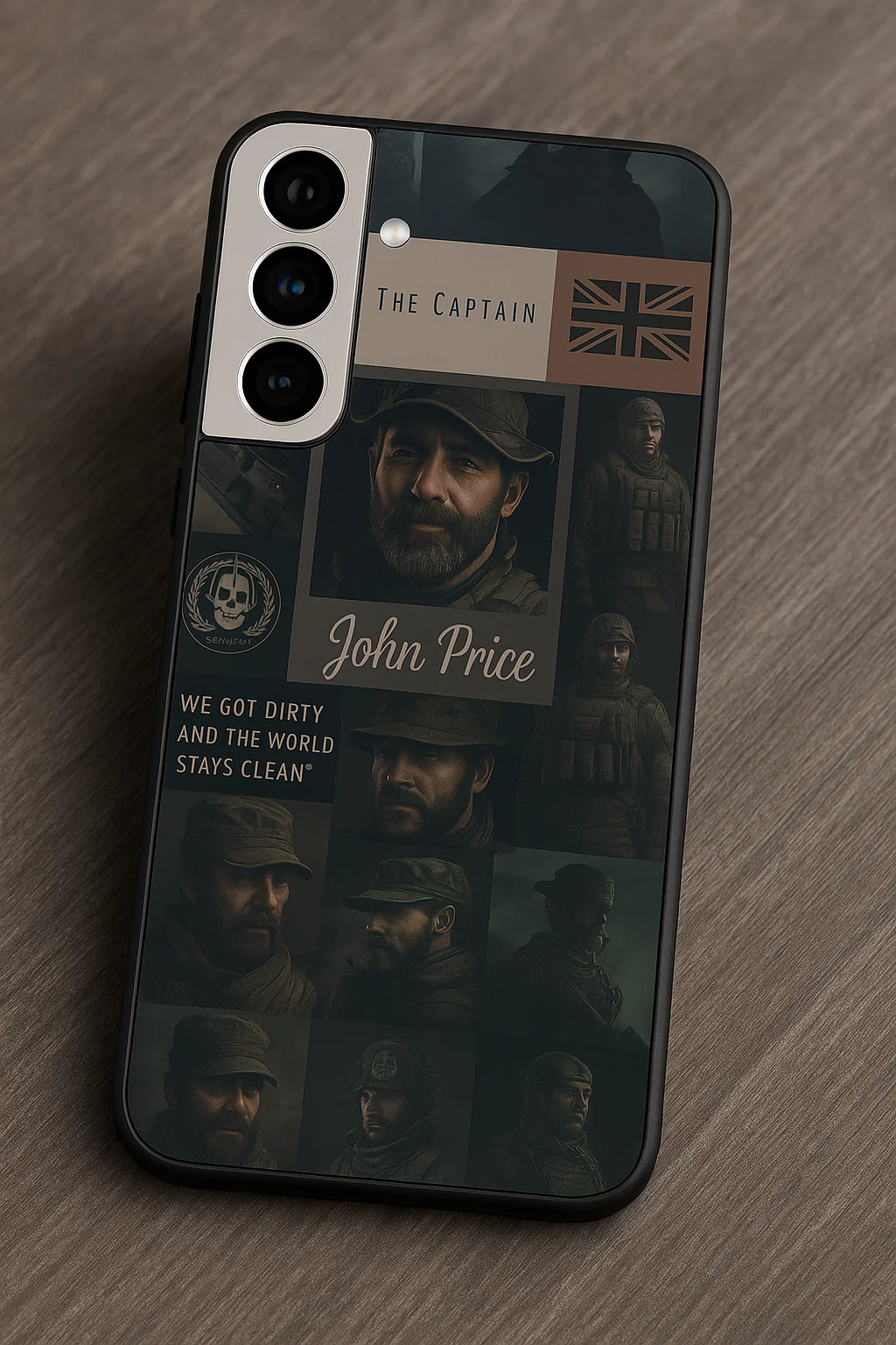 Captain's Creed Premium Glass Back Cover For Galaxy S, A, M & F Series - Image 6