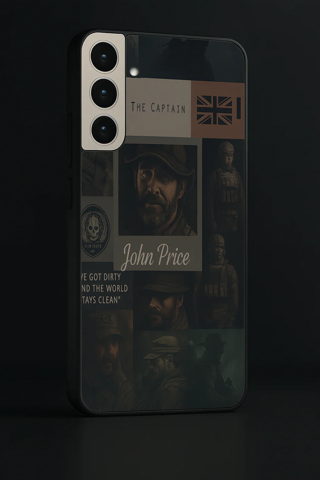 Captain's Creed Premium Glass Back Cover For Galaxy S, A, M & F Series - Image 8