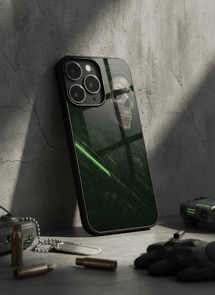 COD Zombie Premium Glass Back Cover For iPhone 11-17 Models - Image 11