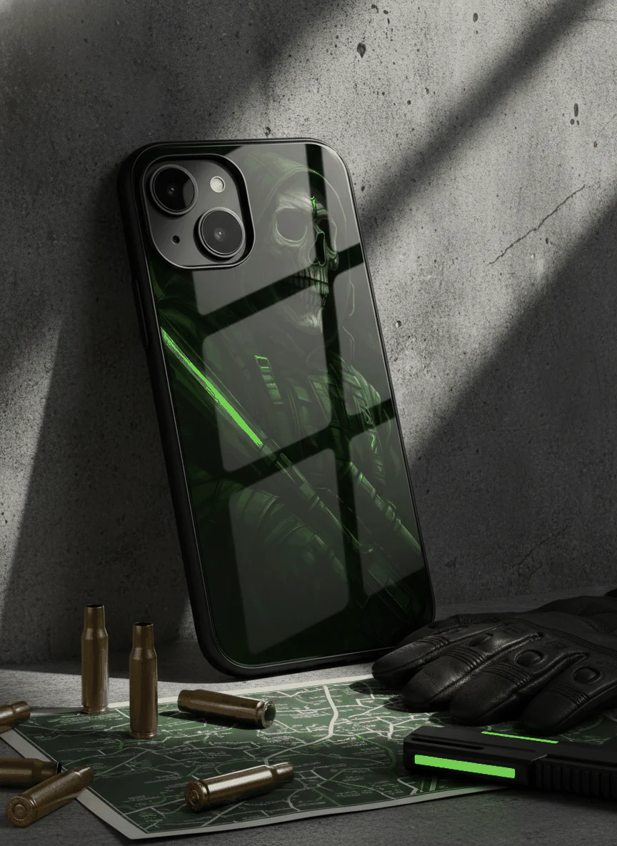 COD Zombie Premium Glass Back Cover For iPhone 11-17 Models - Image 14