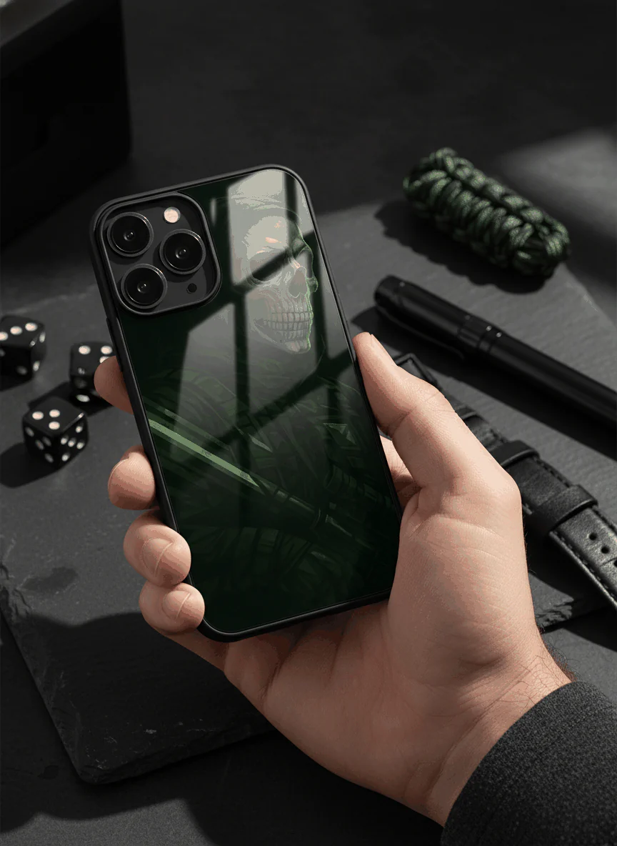 COD Zombie Premium Glass Back Cover For iPhone 11-17 Models - Image 5