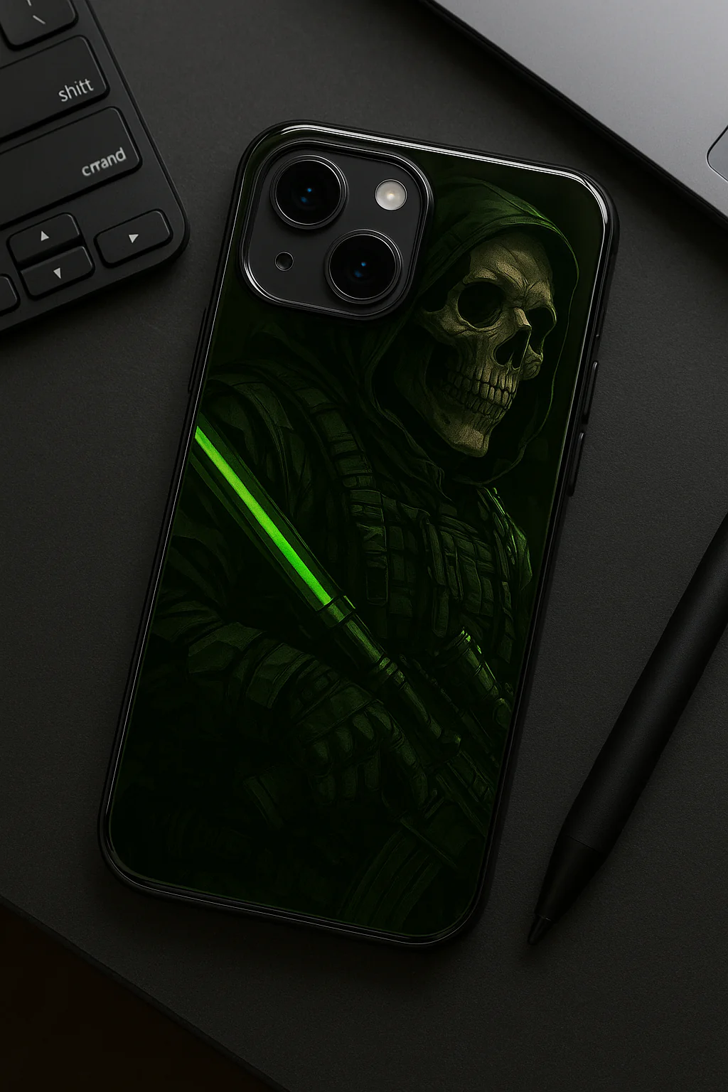 COD Zombie Premium Glass Back Cover For iPhone 11-17 Models - Image 6