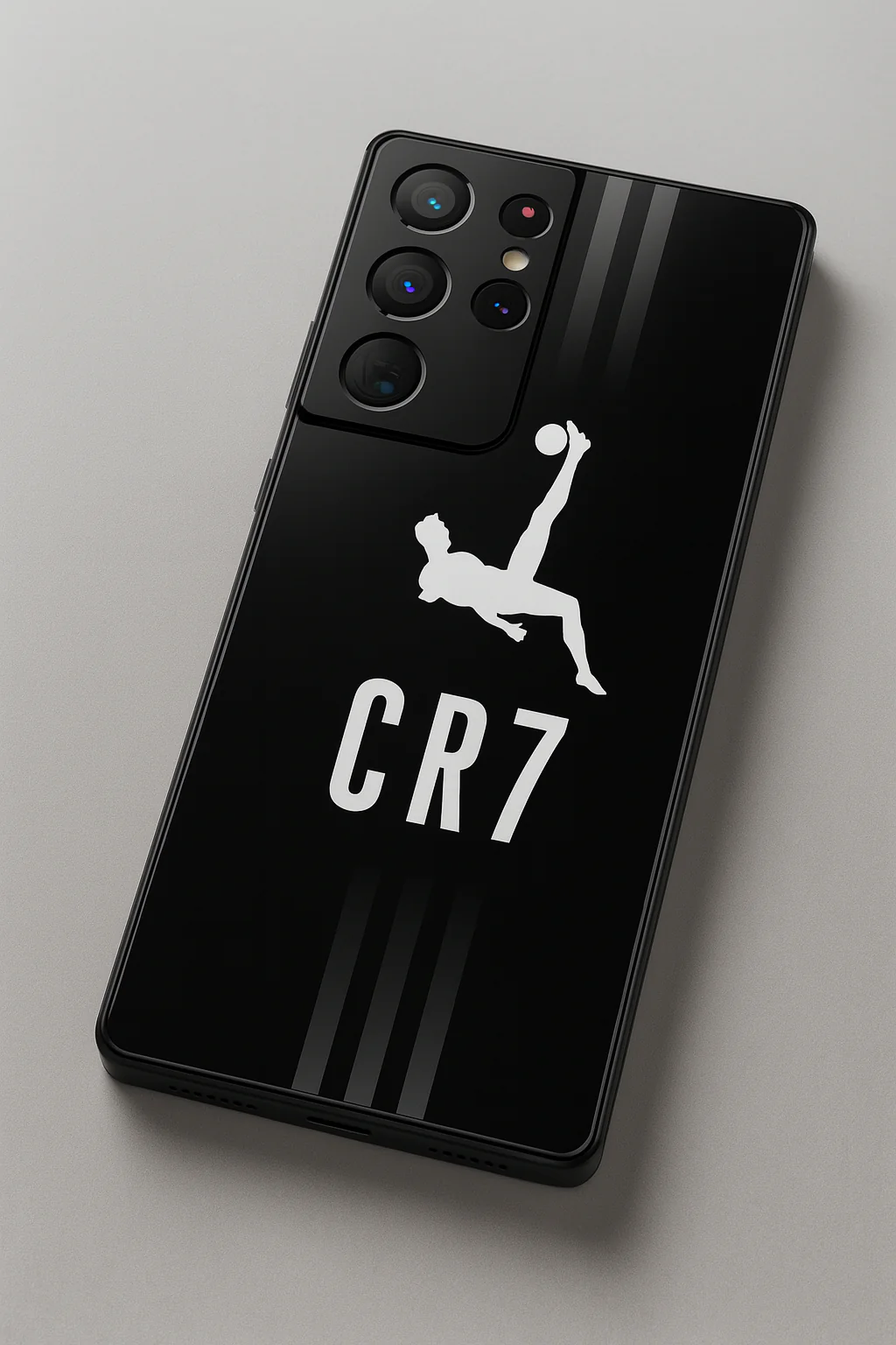 CR7 Legacy Premium Glass Back Cover For Galaxy S, A, M & F Series - Image 4