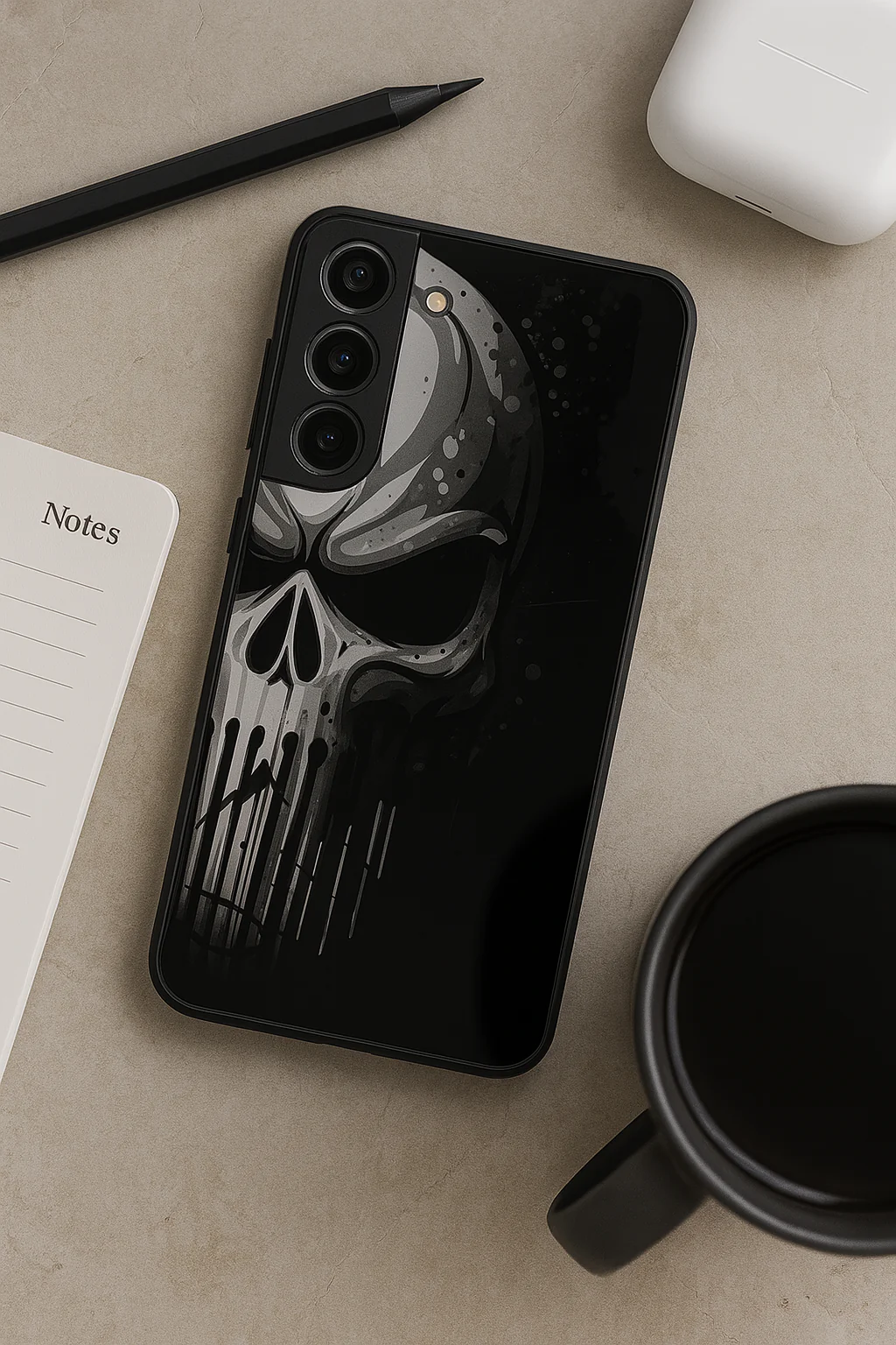 Deathmark Premium Glass Back Cover For Galaxy S, A, M & F Series - Image 8