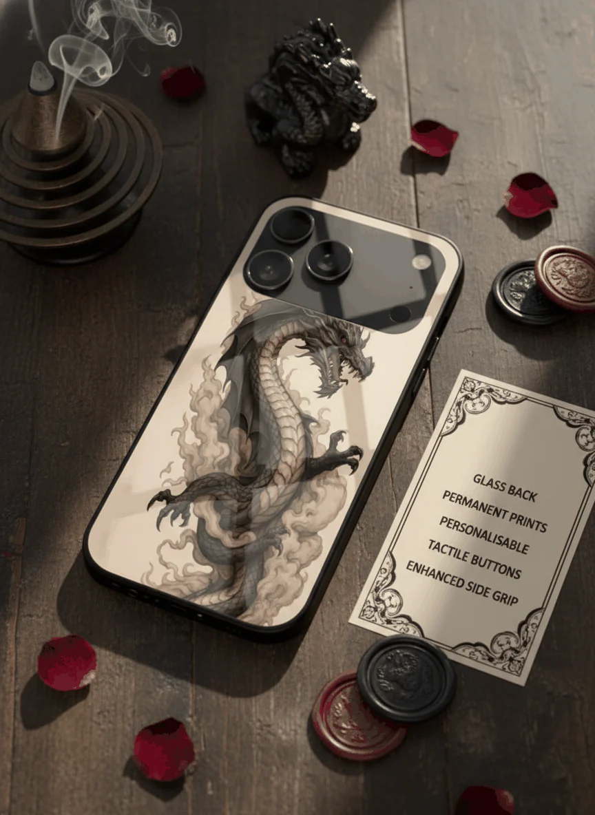 Dragon Premium Glass Back Cover For iPhone 11-17 Models - Image 5