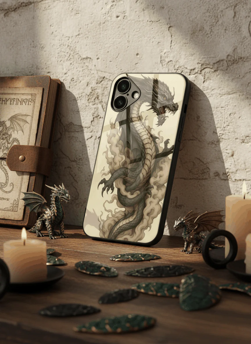Dragon Premium Glass Back Cover For iPhone 11-17 Models - Image 8