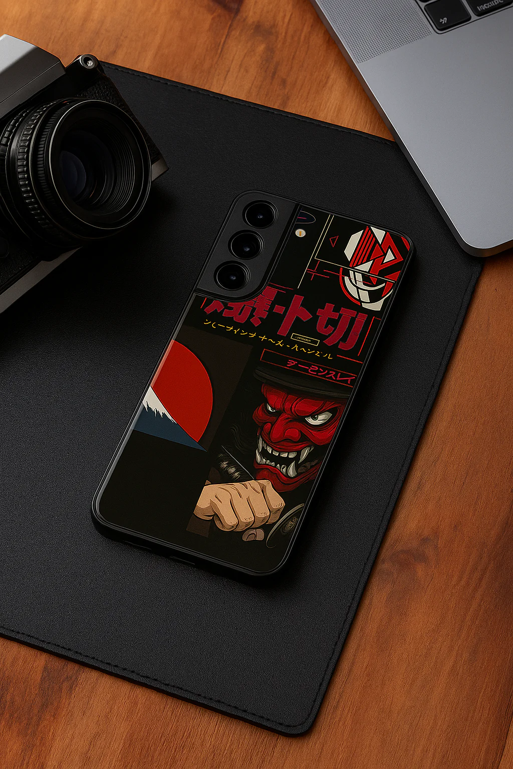 Dragon Graffiti Premium Glass Back Cover For Galaxy S, A, M & F Series - Image 4