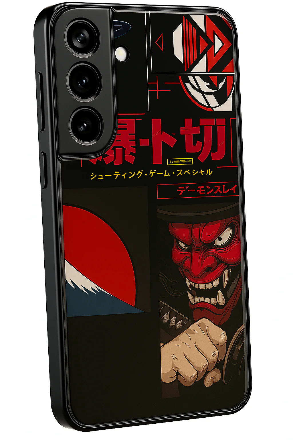 Dragon Graffiti Premium Glass Back Cover For Galaxy S, A, M & F Series - Image 3