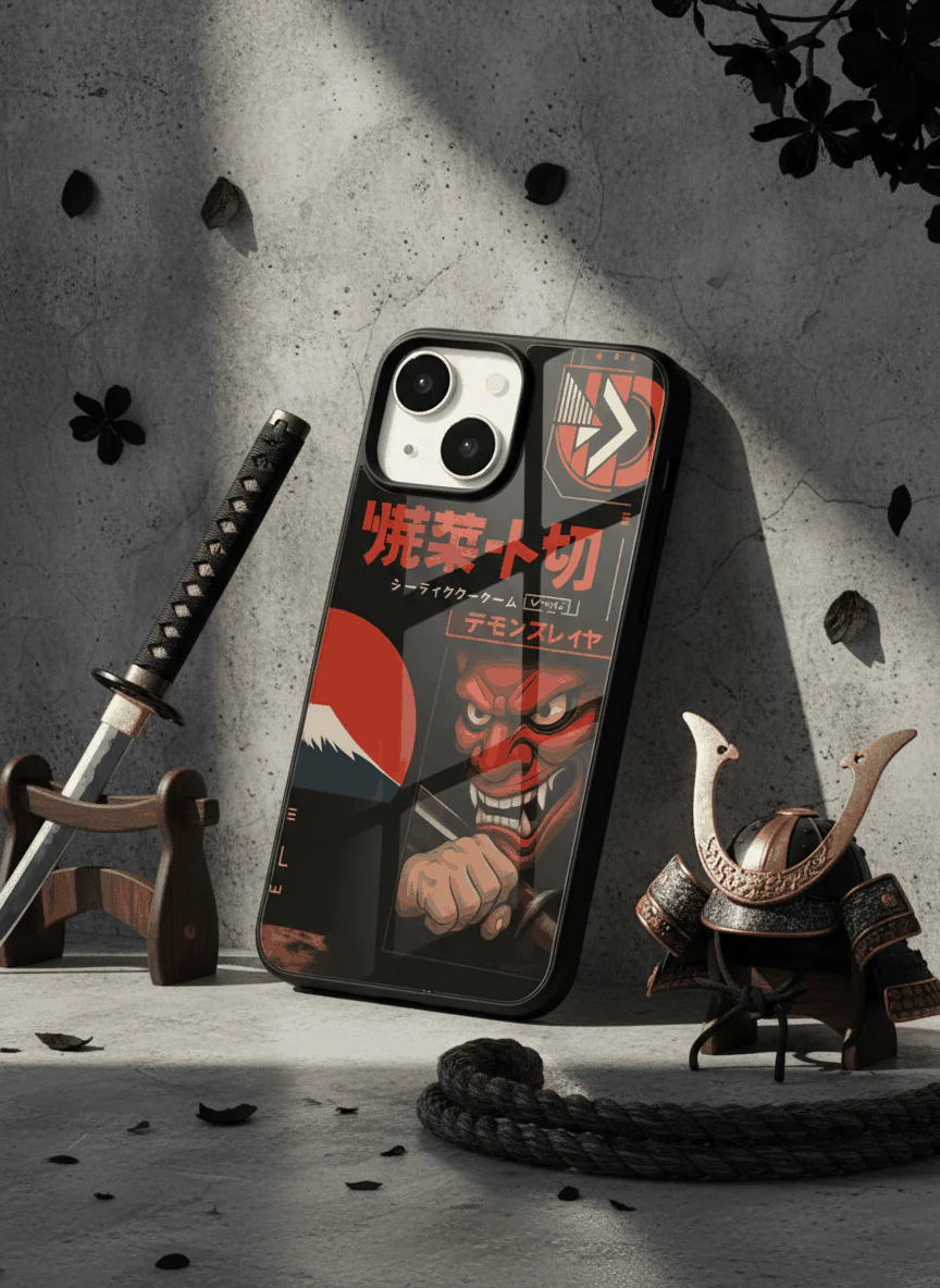 Dragon Graffiti Premium Glass Back Cover For iPhone 11-17 Models - Image 5