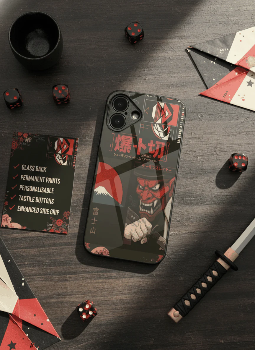 Dragon Graffiti Premium Glass Back Cover For iPhone 11-17 Models - Image 6