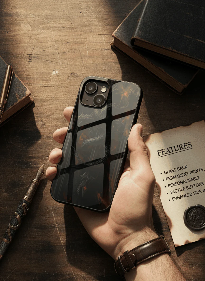 Drakonis Premium Glass Back Cover For iPhone 11-17 Models - Image 12