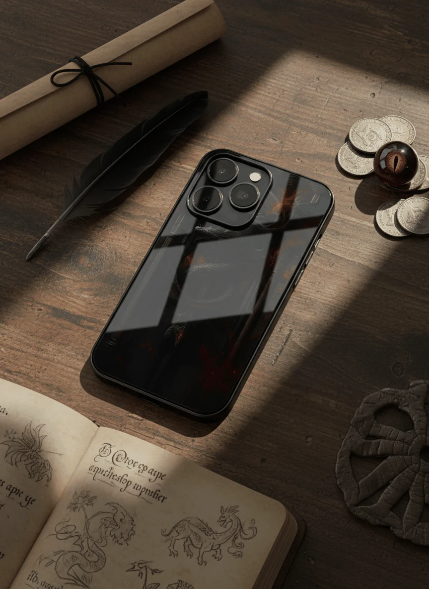 Drakonis Premium Glass Back Cover For iPhone 11-17 Models - Image 5