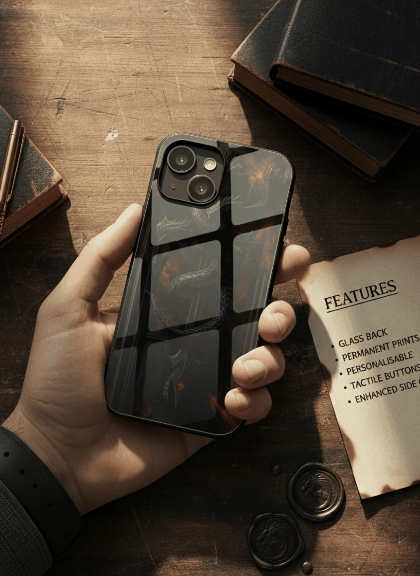 Drakonis Premium Glass Back Cover For iPhone 11-17 Models - Image 7