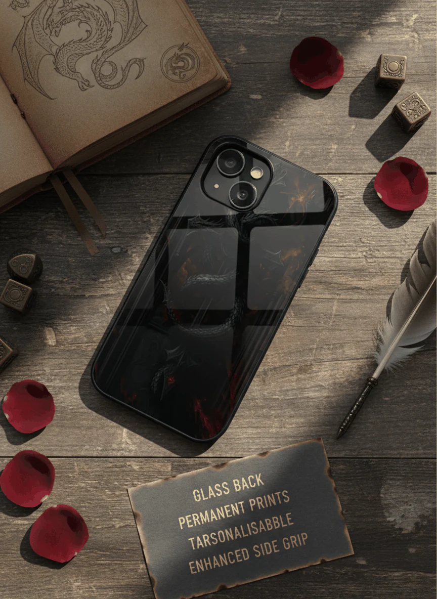 Drakonis Premium Glass Back Cover For iPhone 11-17 Models - Image 9