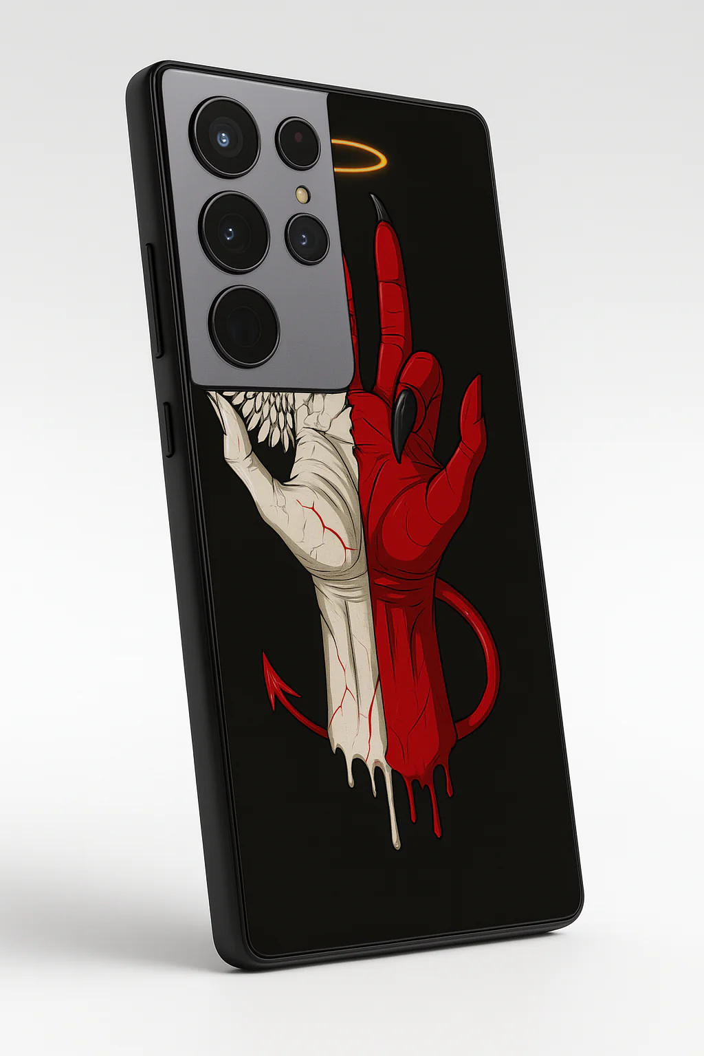 Duality Premium Glass Back Cover For Galaxy S, A, M & F Series - Image 3