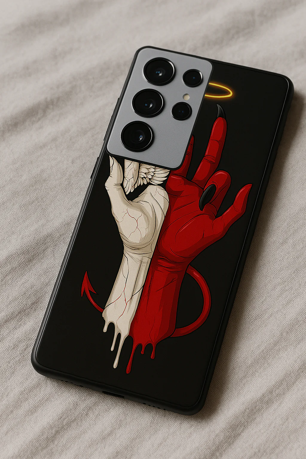 Duality Premium Glass Back Cover For Galaxy S, A, M & F Series - Image 5