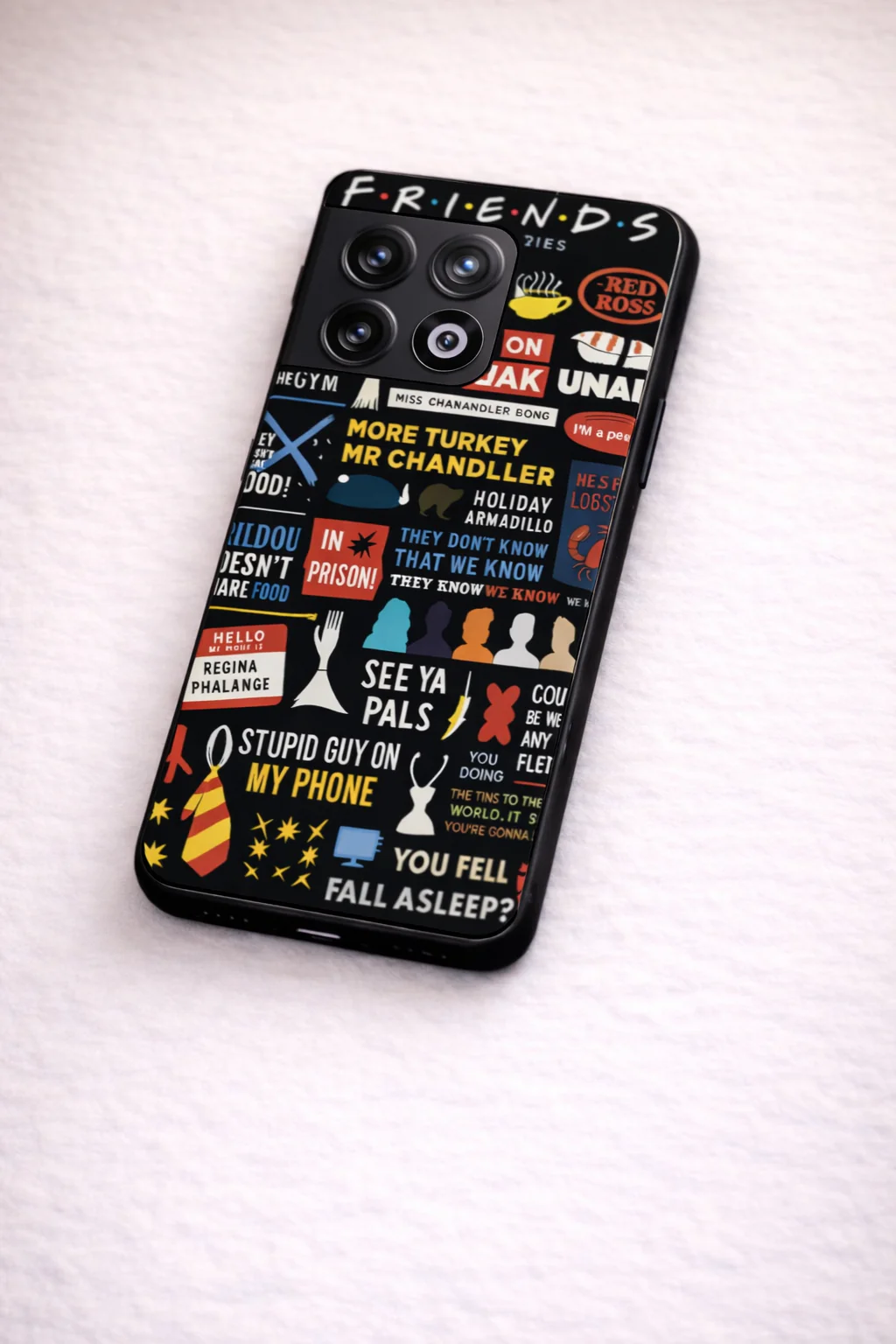 F.R.I.E.N.D.S Premium Glass Back Cover For One Plus 13, 12, 11, 10, Nord Series - Image 6