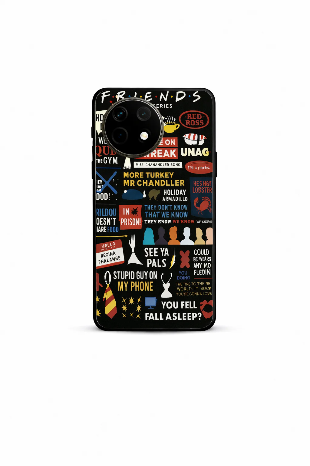 F.R.I.E.N.D.S Premium Glass Back Cover For One Plus 13, 12, 11, 10, Nord Series - Image 7