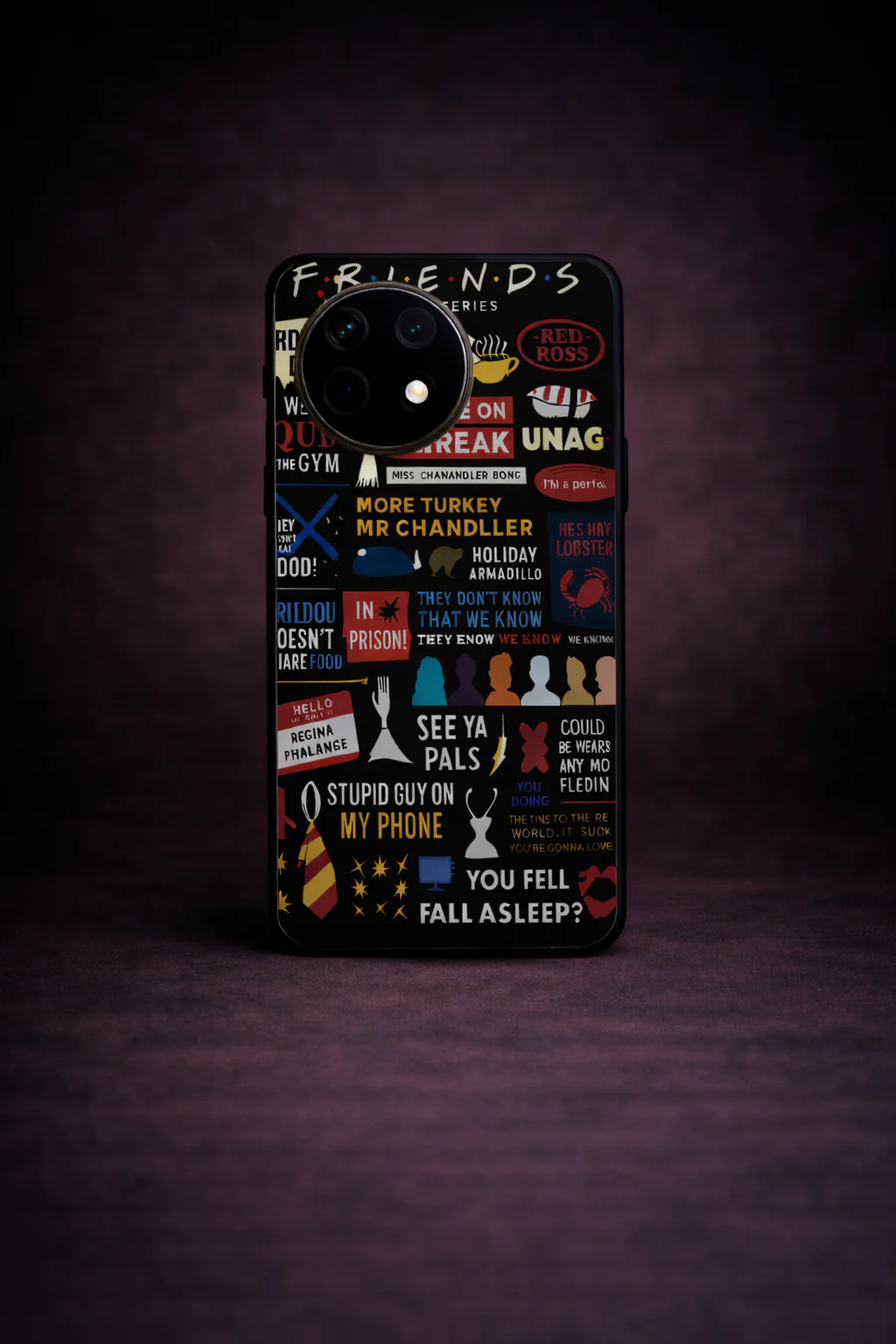 F.R.I.E.N.D.S Premium Glass Back Cover For One Plus 13, 12, 11, 10, Nord Series - Image 8