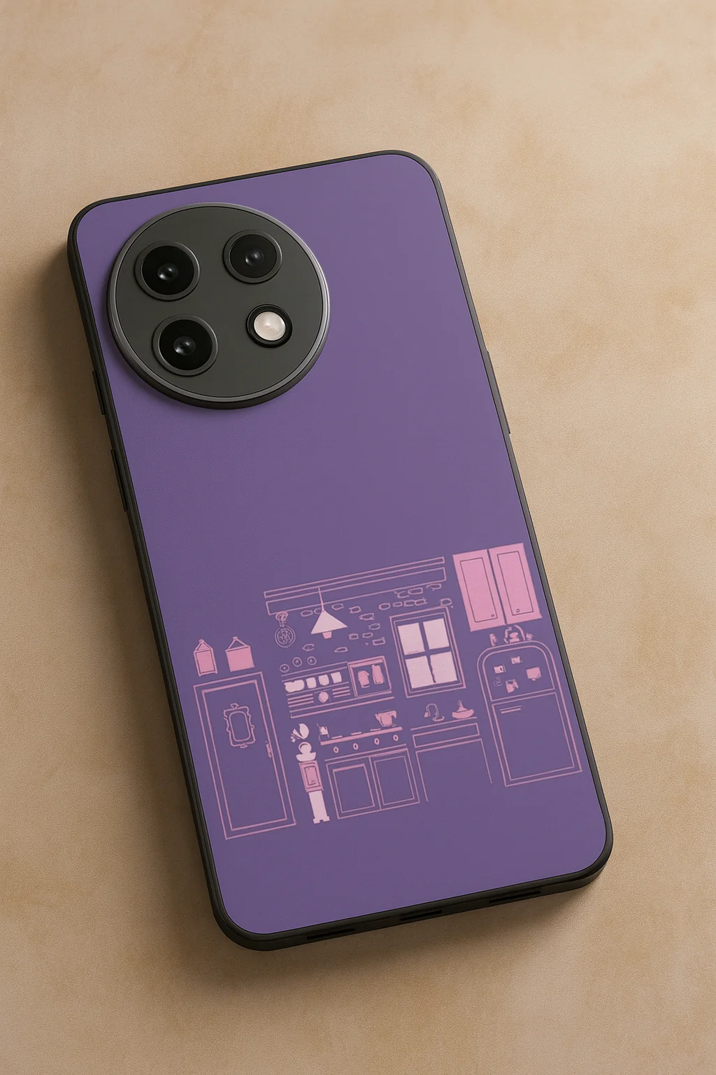 FRIENDS Coffee & Couch Premium Glass Back Cover For One Plus 13, 12, 11, 10, Nord Series - Image 5