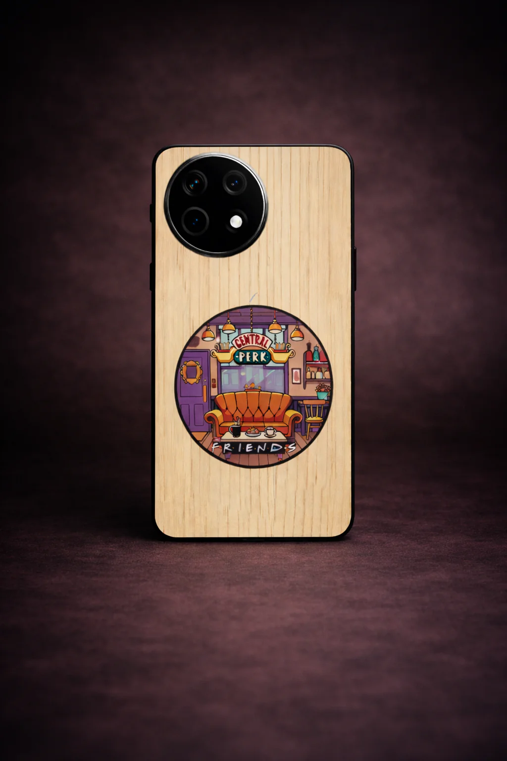 FRIENDS Coffee & Couch Premium Glass Back Cover For One Plus 13, 12, 11, 10, Nord Series - Image 8