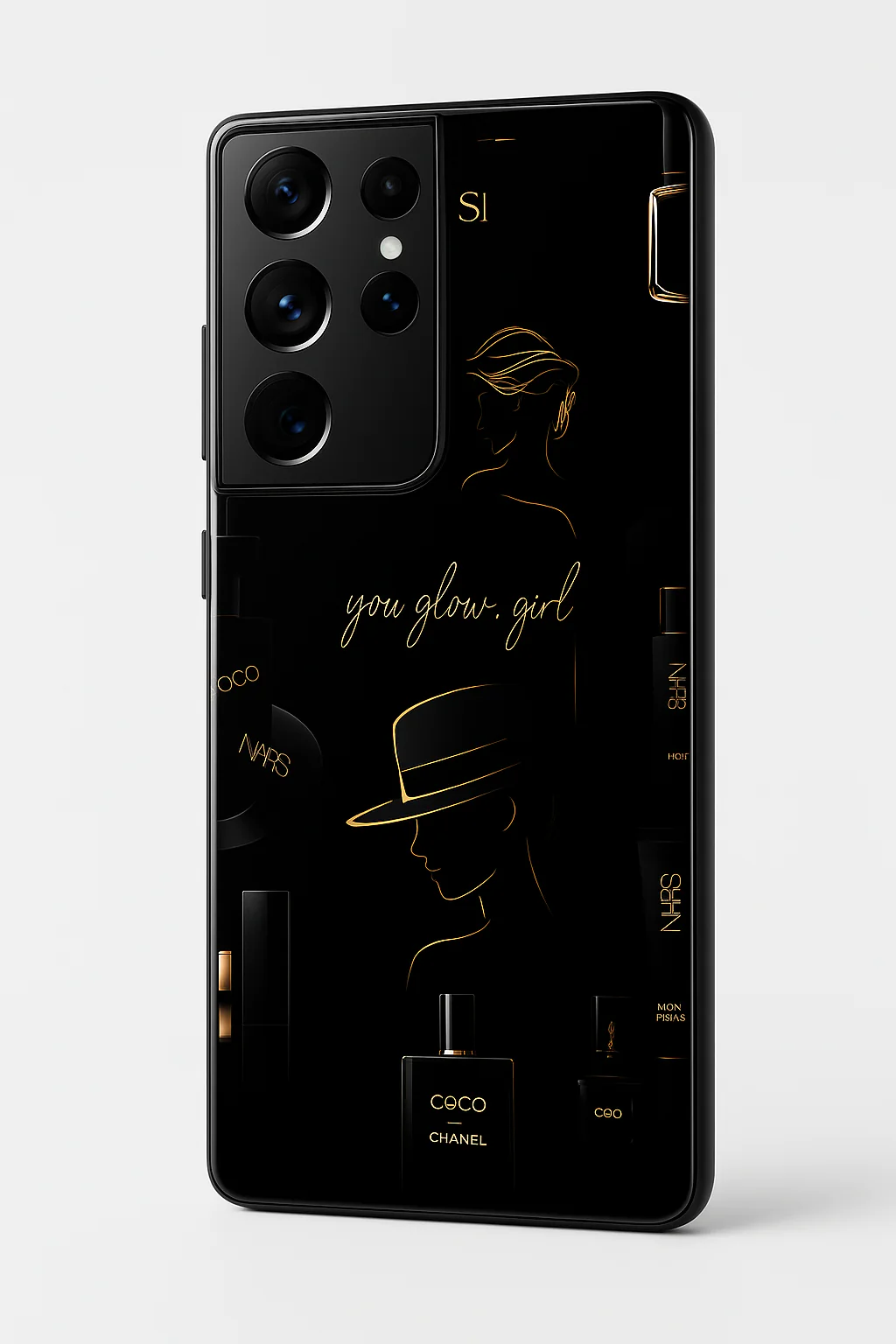 Glow & Grace Premium Glass Back Cover For Galaxy S, A, M & F Series - Image 3