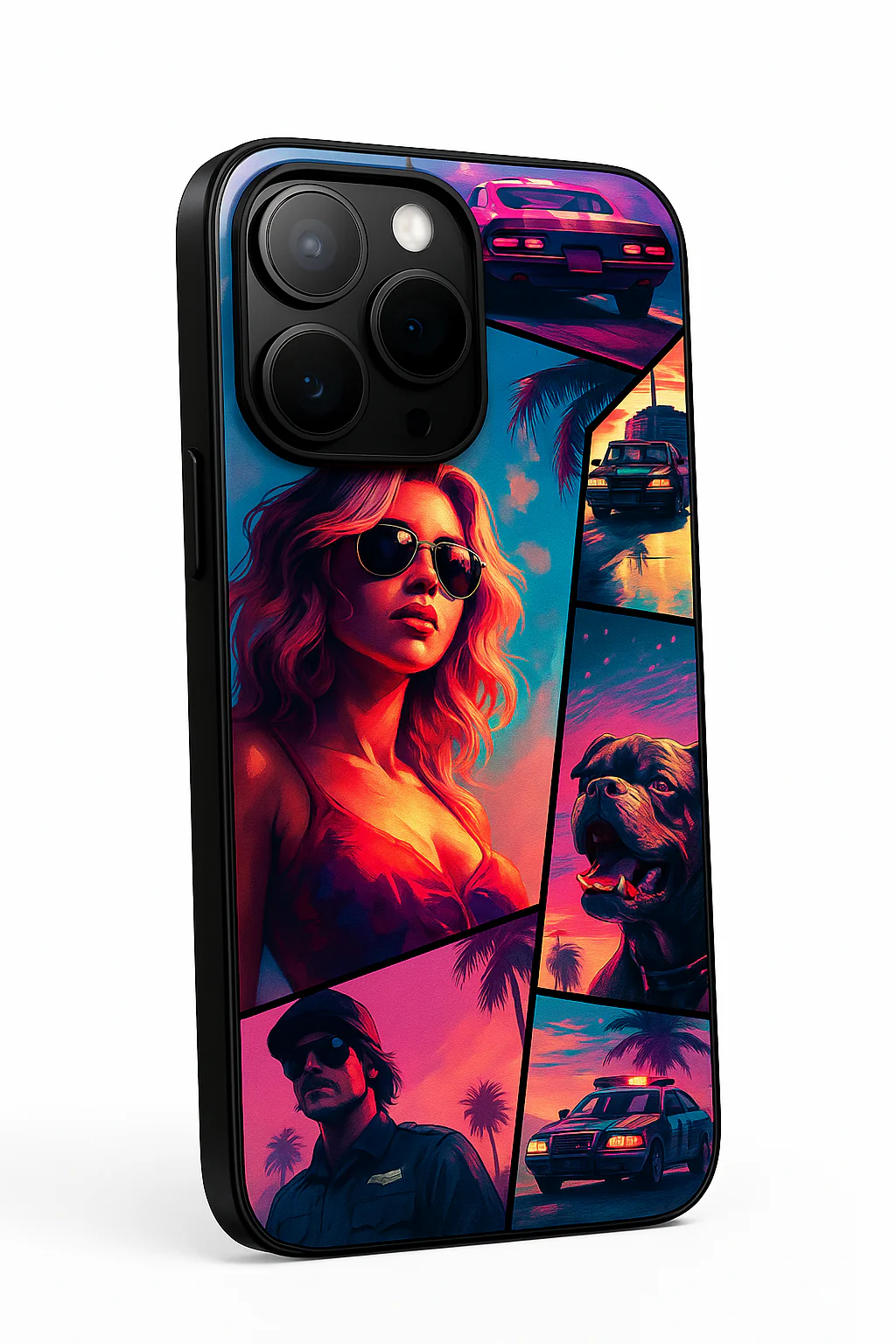 GTA Loading  Premium Glass Back Cover For iPhone 11-17 Models - Image 11