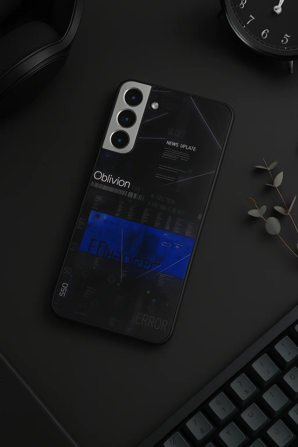 Hacker Premium Glass Back Cover For Galaxy S, A, M & F Series - Image 5