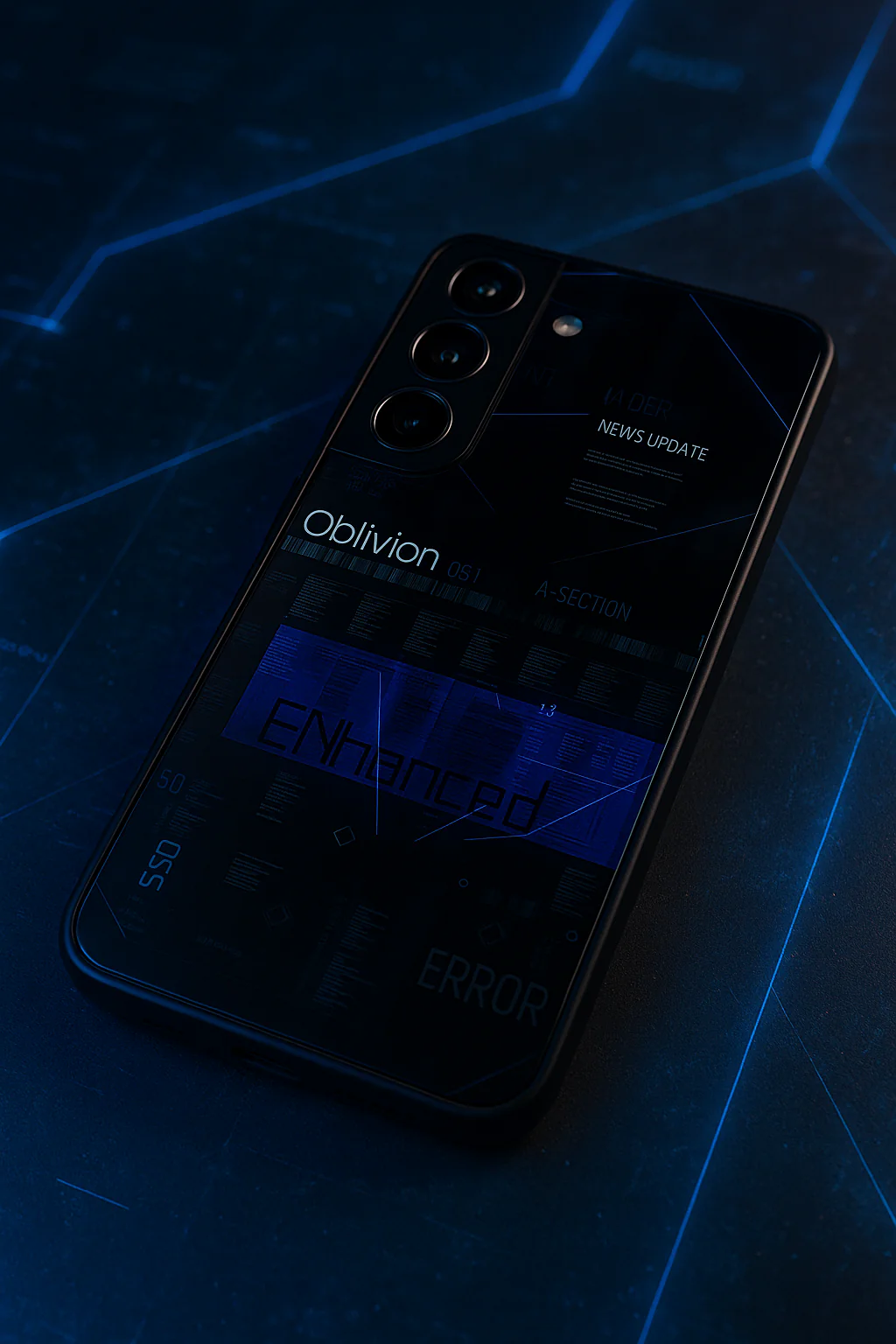 Hacker Premium Glass Back Cover For Galaxy S, A, M & F Series - Image 6