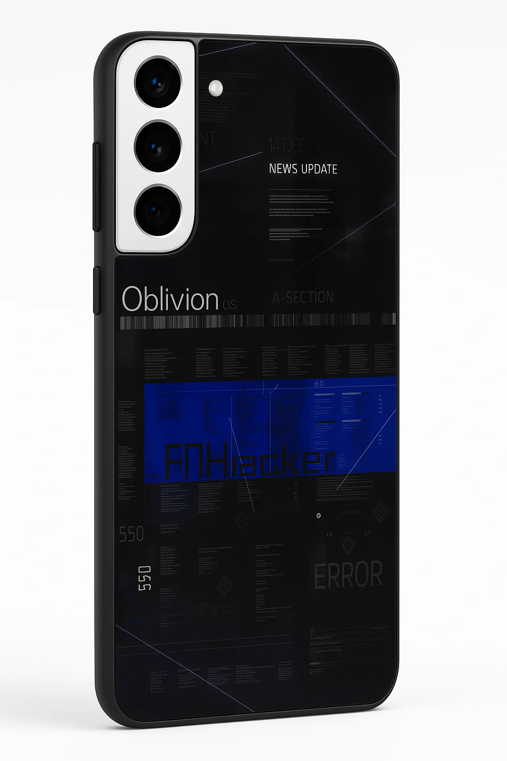 Hacker Premium Glass Back Cover For Galaxy S, A, M & F Series - Image 7