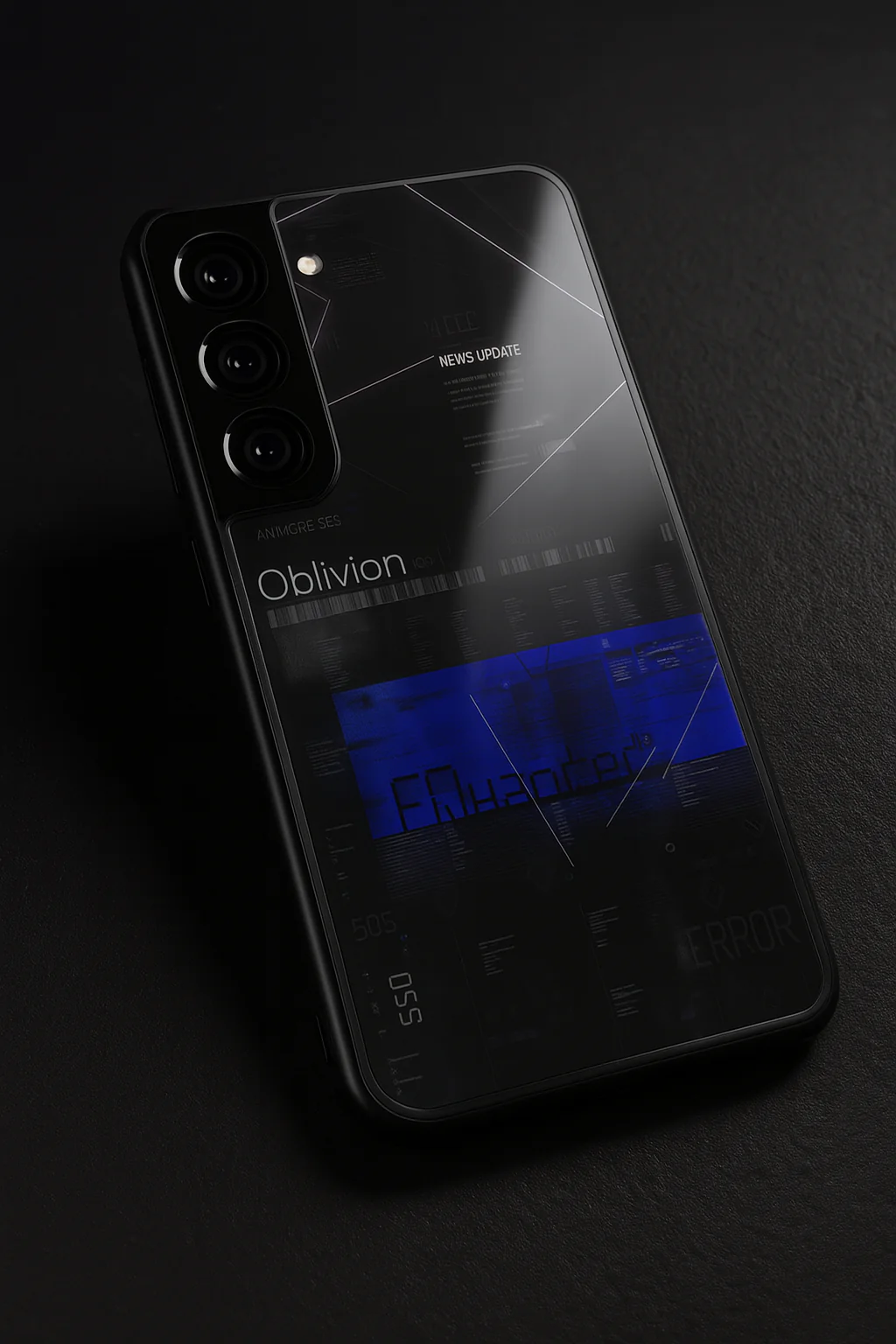 Hacker Premium Glass Back Cover For Galaxy S, A, M & F Series - Image 8