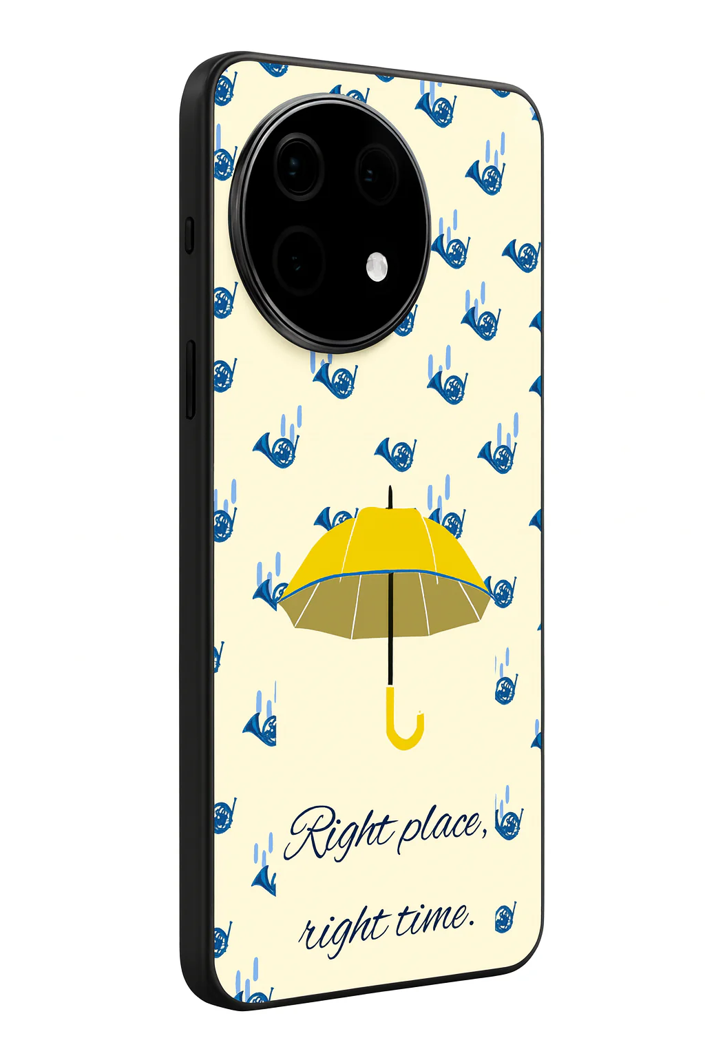 HIMYM Right Place Right Time Premium Glass Back Cover For One Plus 13, 12, 11, 10, Nord Series - Image 6