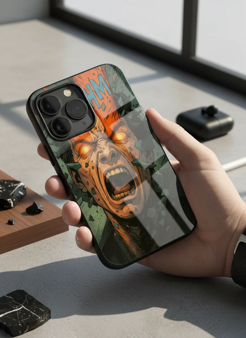 Home Lander is on its way  Premium Glass Back Cover For iPhone 11-17 Models - Image 3