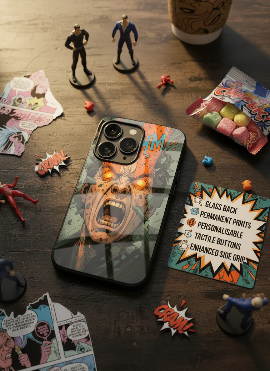 Home Lander is on its way  Premium Glass Back Cover For iPhone 11-17 Models - Image 4