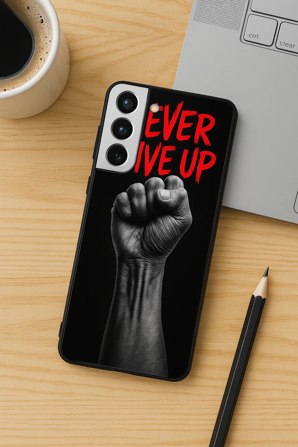 Iron Will Premium Glass Back Cover For Galaxy S, A, M & F Series - Image 8