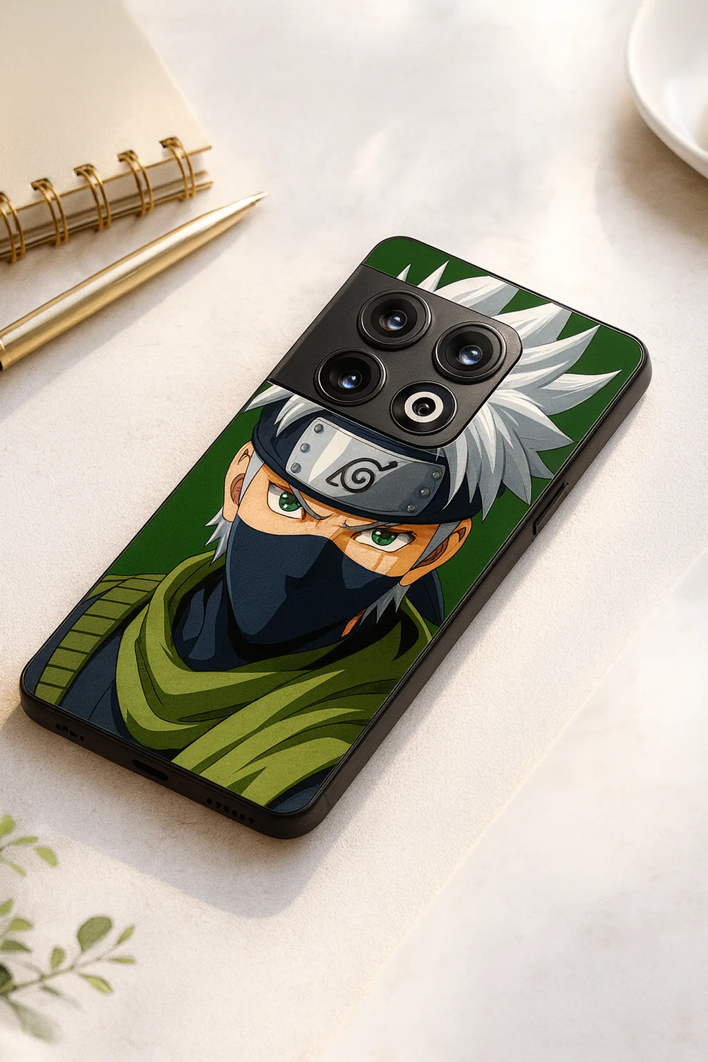 Kakashi Focussed Glass Back Cover For One Plus 13, 12, 11, 10, Nord Series - Image 4