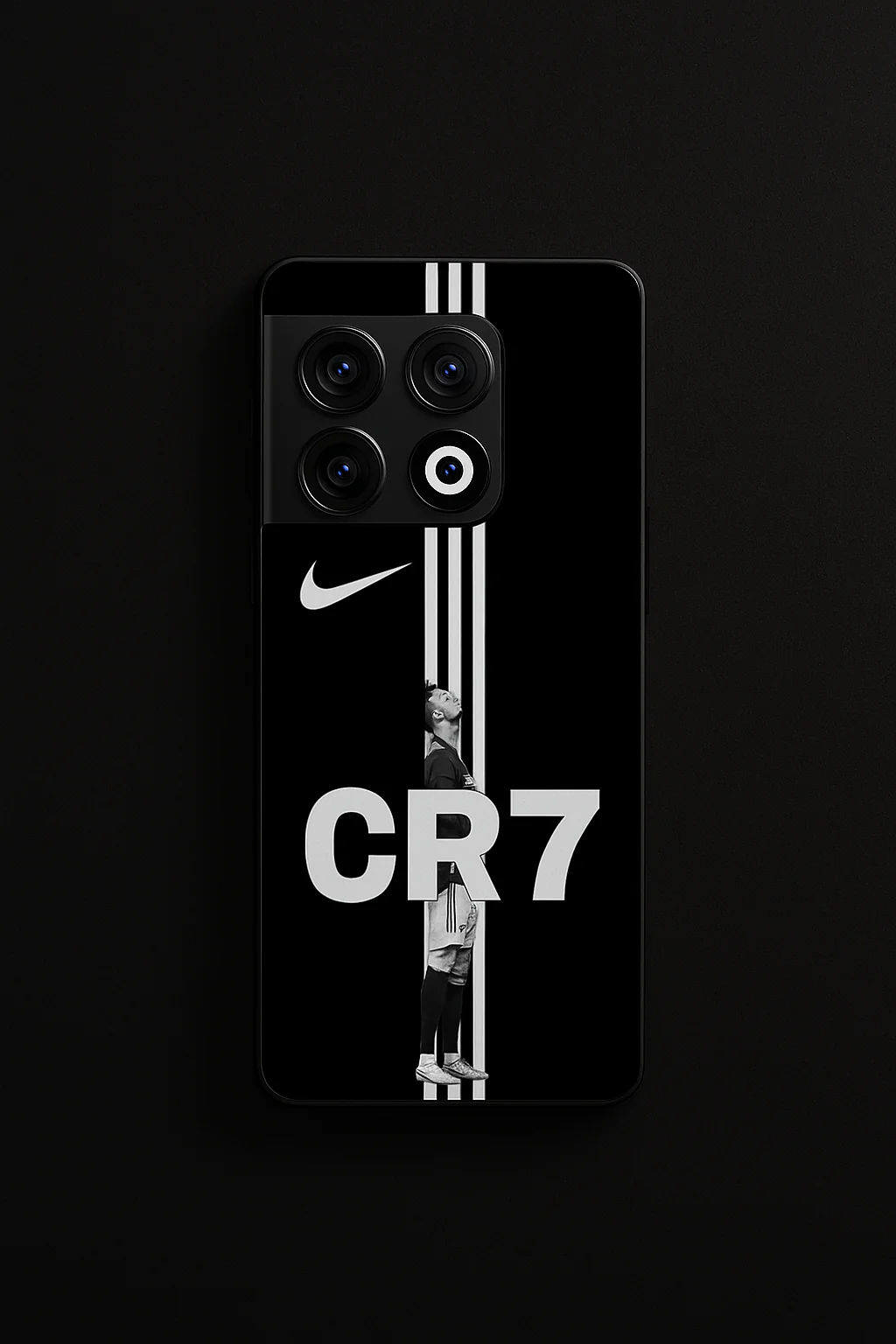 Legacy Stripe Premium Glass Back Cover For One Plus 13, 12, 11, 10, Nord Series - Image 4