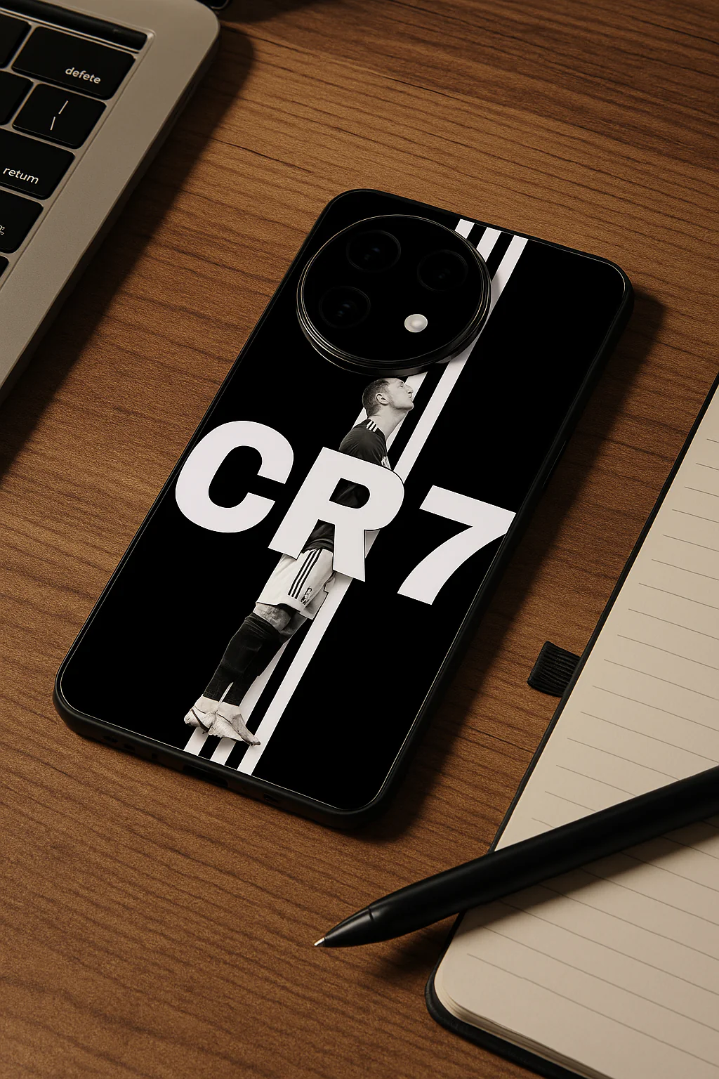 Legacy Stripe Premium Glass Back Cover For One Plus 13, 12, 11, 10, Nord Series - Image 5